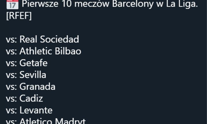 Pierwsze 10 MECZÓW Barcelony w LaLiga 21/22!